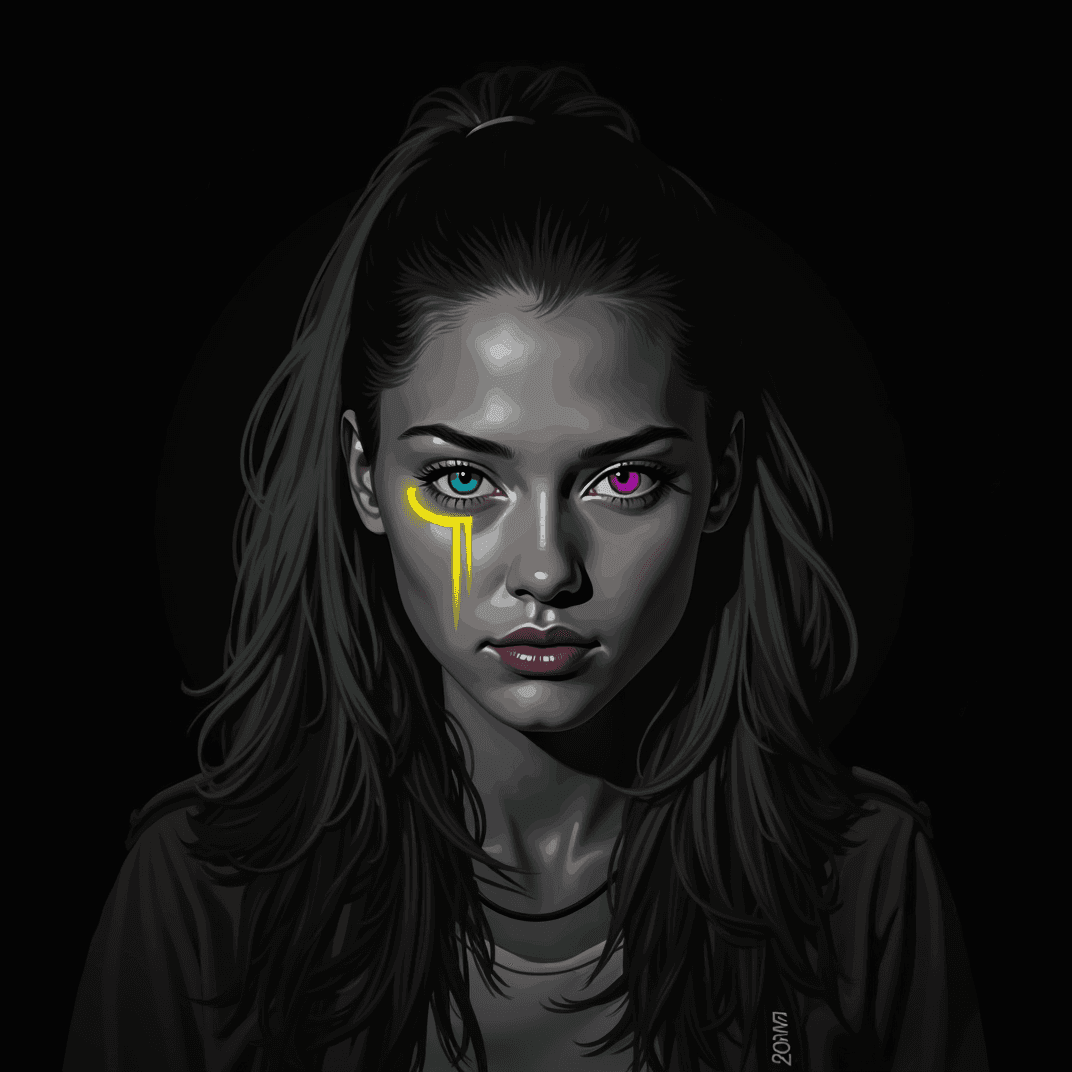 Photo transformed into edgerunners cyberpunk style with AI — example 2