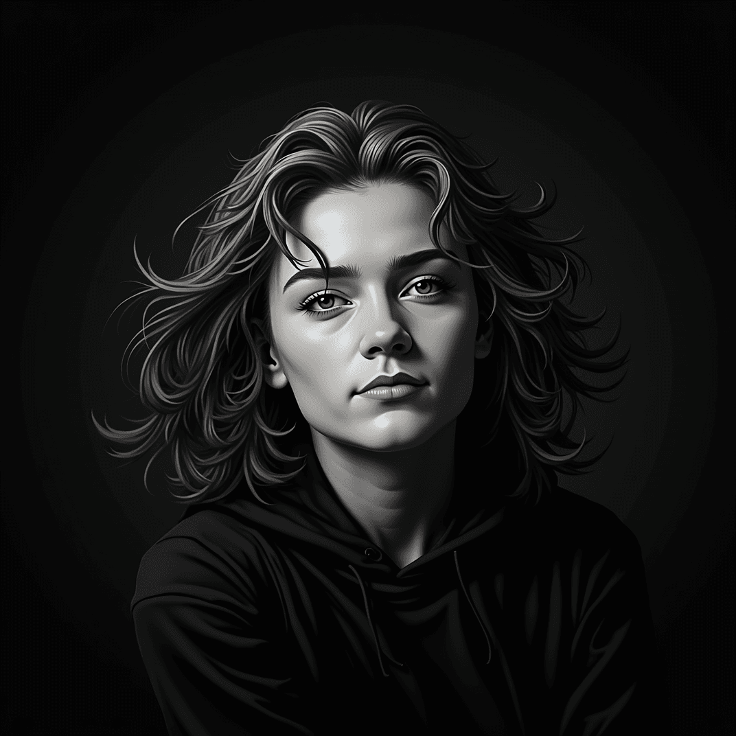 Photo transformed into edgerunners cyberpunk style with AI — example 4