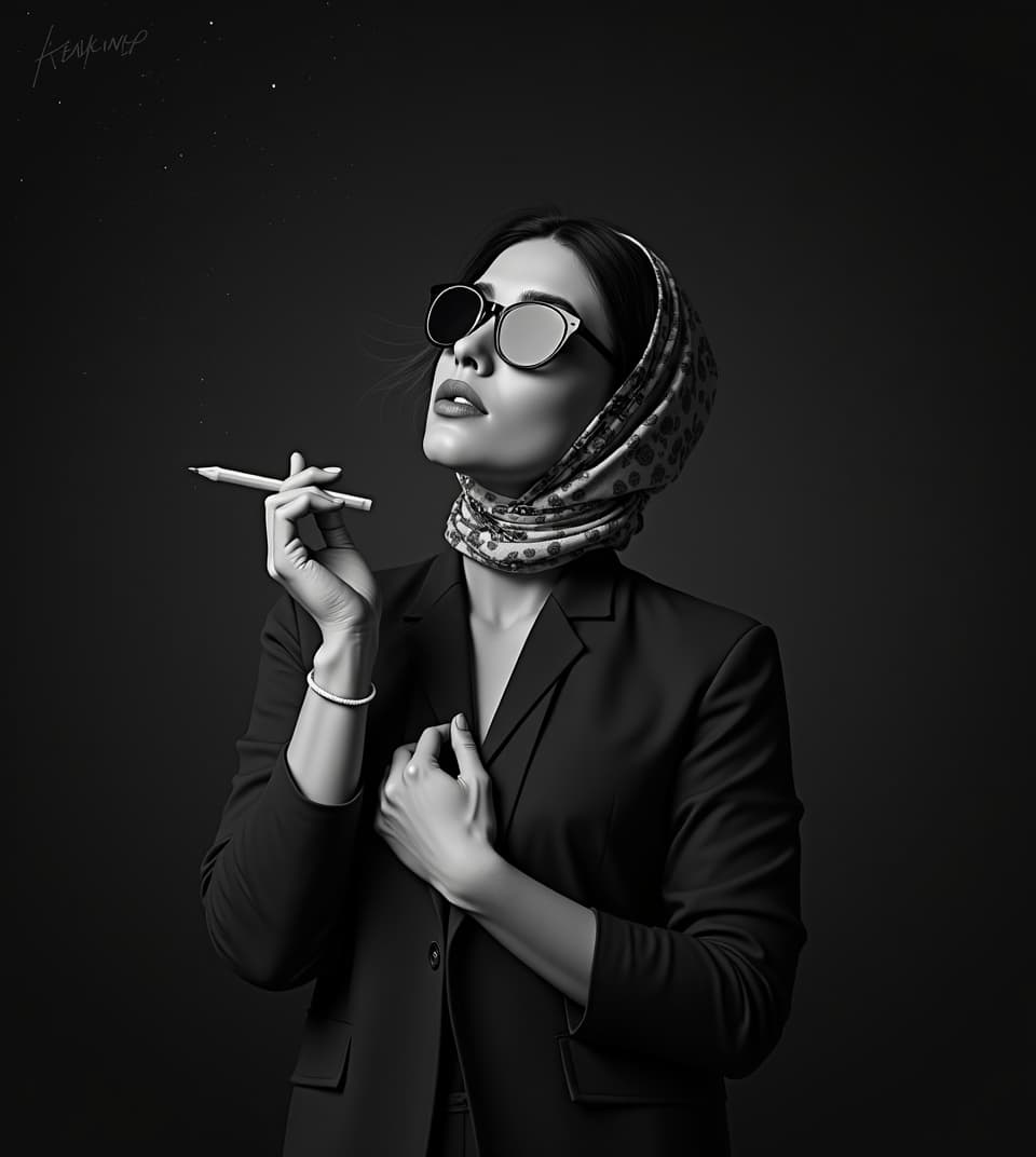 Photo transformed into hand-drawn animation style with AI — example 2