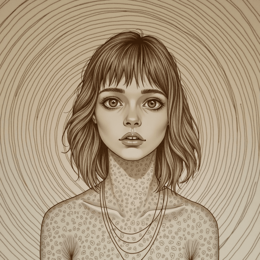 Photo transformed into junji ito horror manga style with AI — example 2