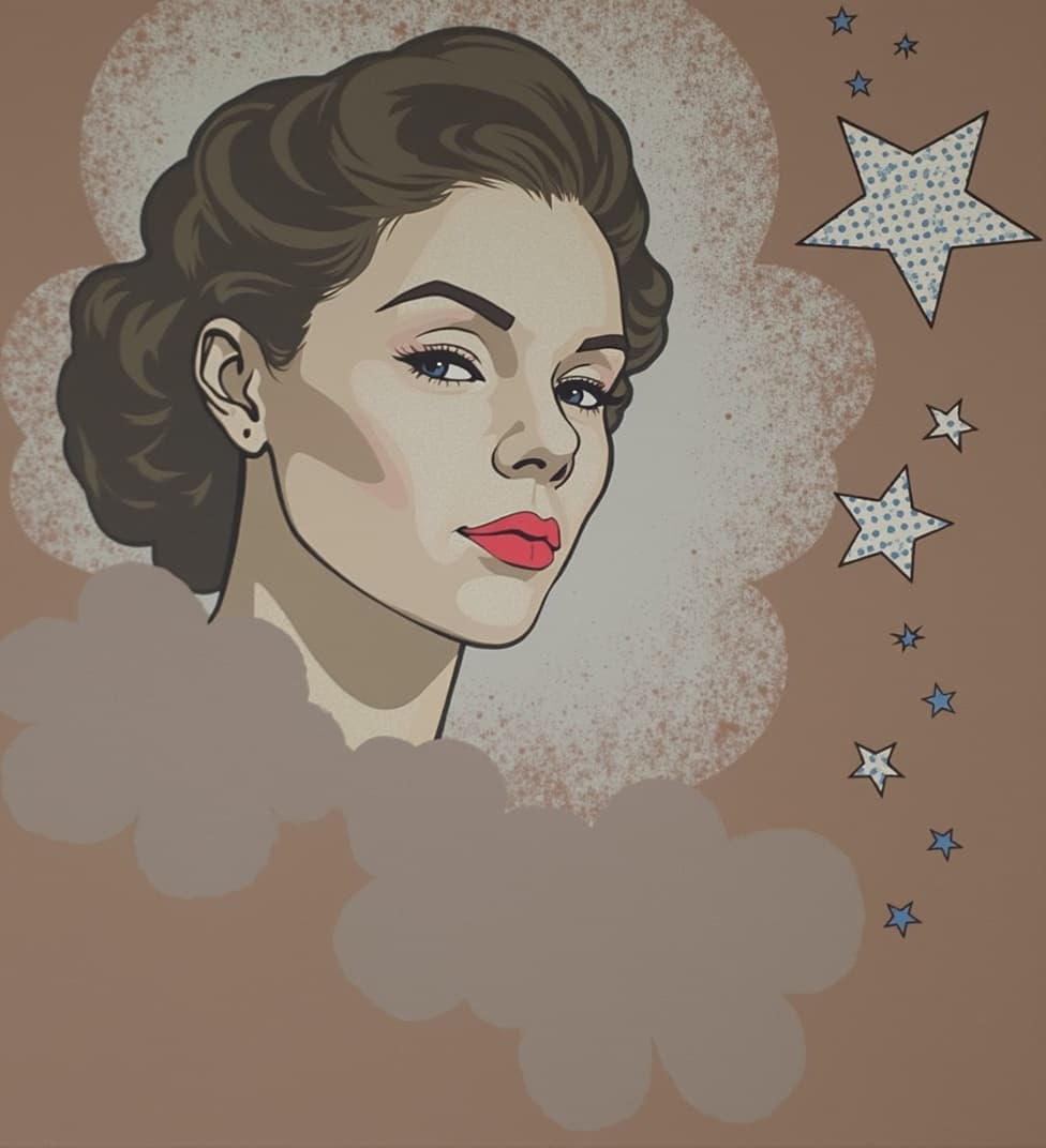 Photo transformed into pop art style with AI — example 1